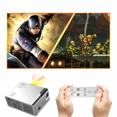 China Short throw Android 9.0 hdmi projector led lamp 4k projector 2+32gb Amlogic S905W game projector for sale