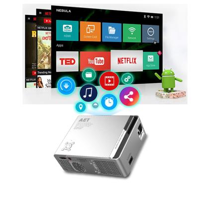 China Mini TV Projector 1080p Smart Projector Built-in Smart Projector 4K Speakers Android Projector for sale