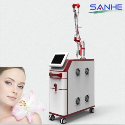 China Q SwitchedND YAG Laser body tattoo removal Machine / wavelength1064nm machine for sale