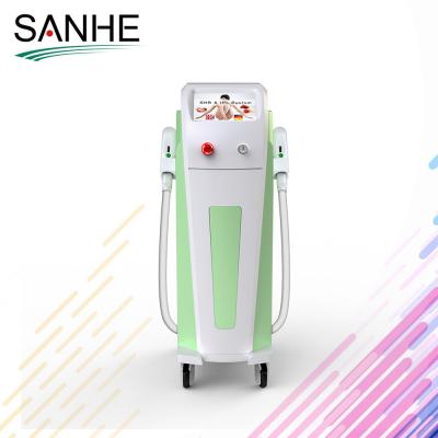 China sanhe ipl shr rf laser hair removal skin rejuvenation with CE for sale