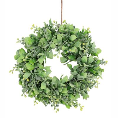 China The Best Natural Green Artificial Garland List For Door Wall Decoration for sale