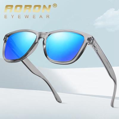 China Fashion Sunglasses Aoron Manufacturer Promotional New PC Frames 2021 UV400 TAC Glass Women Fashionable Man 3039 Polarized Sunglasses Custom Brand Sun for sale