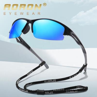 China Professional Outdoor Sports Sunglasses Aoron Hot Item PC Sports Cycle Outdoor UV Sports Sun Glasses Motorcycle Sunglasses Anti Ski Running Wholesale A609 for sale