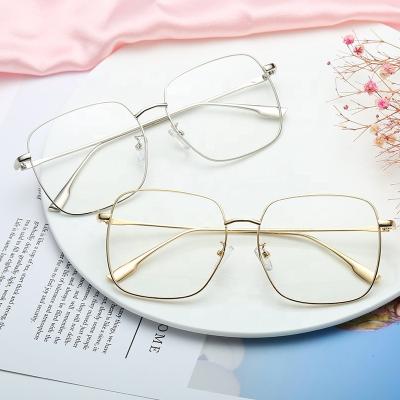 China For Computer Eyewear 1012 Good Quality Metal Frame Women Glasses Eye Glass Frames Aoron Reading Glass Large for sale