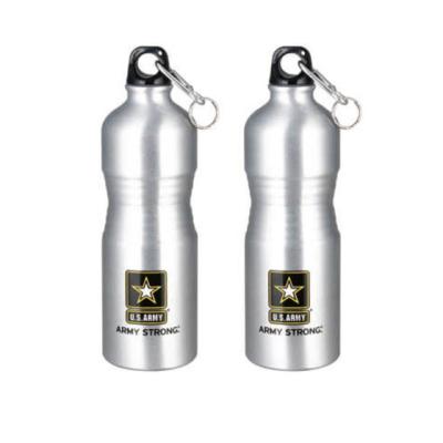 China Sustainable Aluminum Water Bottle With Carabiner 750ml BPA Free Water Bottle for sale