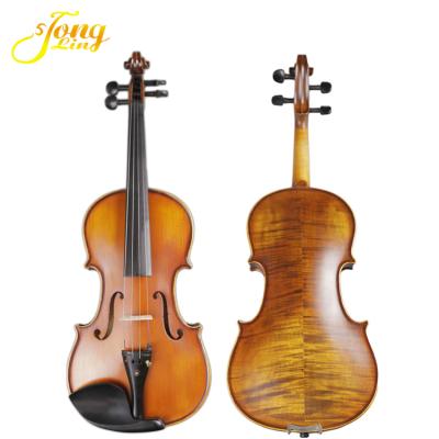 China Unvarnished Flawless Antique Universal Violin Miniature Violin for sale