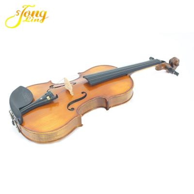 China Flawless Full Size Unfinished Unvarnished Violin 1/2 Violin With Violin Case For Sale TL002-2 for sale