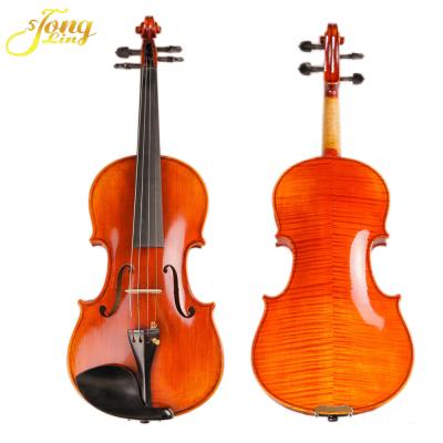 China Grade AAA Fir Tongling Professional Flamed Fiddle Good Violin For Sale for sale