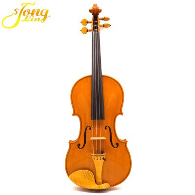 China High Grade Pure Handmade Fir Tongling Professional Custom European Violin for sale