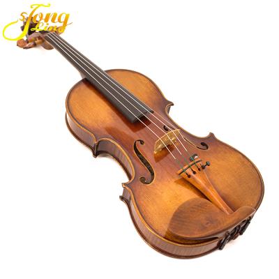 China Impeccable high grade professional handmade European antique violin for sale