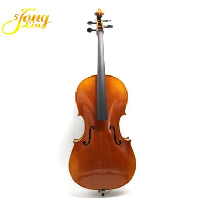 China High Grade High Quality Fir Musical Instrument Price Flamed Maple Cello Factory for sale