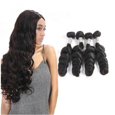 China 12A grade loose wave hair weave bundles deep loose wave and closure cuticle aligned virgin hair dropshipping to global for customers for sale