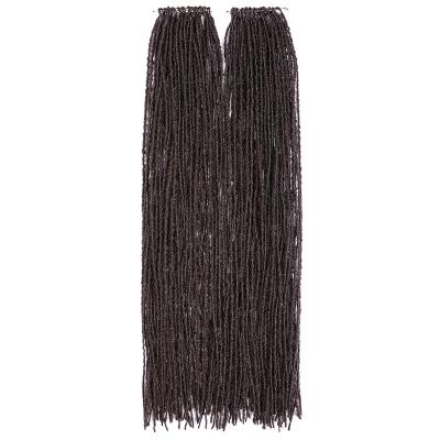 China Noble Wholesale Price NU High Temperature Hot Ombre Faux Locs Synthetic fiber locs hair for faux locs crochet hair dreadlock for sale