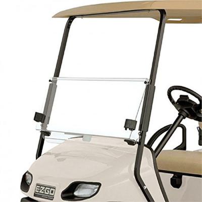 China Anti-fragile; sustainable ; light ; can be printed with logo factory wholesale customizable acrylic golf cart windshield patrol car windshield for sale