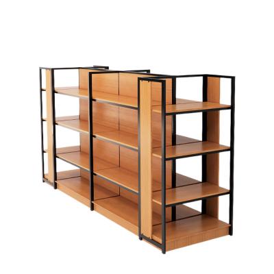 China Wholesale Single Sided Supermarket Double Sided Shelf Display Rack Mother And Baby Stationery Store Grocery Snacks Rack Double Sided for sale