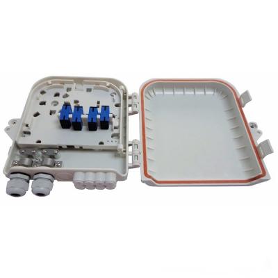 China FTTH FDB 8-Core FTTH Access Network CATV Network 2 Inlet 8 Outlet Box Fiber Distribution Box for sale