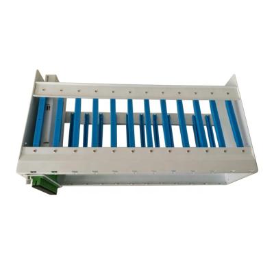 China Fiber Optic Network 3U MPO Subrack&Cassettes 19Inch Fiber Optic Rack Mounted Patch Panel 144 ODF Distribution Frame 288Cores Terminal Box for sale