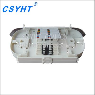 China FTTH System 24 Fiber Optic Fusion Splice Tray Fiber Optic Splice Tray Cassette 12cores 24cores for sale