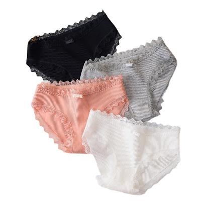 China 95% Cotton High Quality Women's Underwear Breathable Panties Ladies Sexy for sale