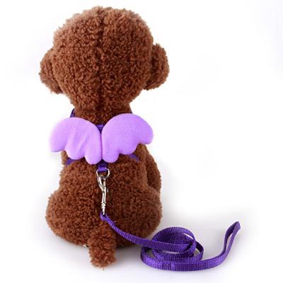 China Hot Quick Release Angel Cat Harness Small Dog Harness Set Luxury Pet Harness For Dog Cat for sale