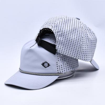 China Sonnenblende-Hüte im Freien leichte Kappe Verlco Strapback mit Schnalle und Plastikschließungs-Breathable Sport-Polyester zu verkaufen