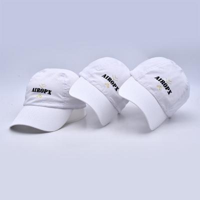 Chine Casquette sport personnalisée noire à 6 œillets à vendre