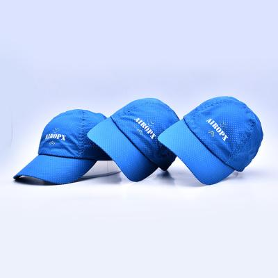 Chine Chapeaux en nylon de golf de polyester de Snapback de sangle en métal de coton en nylon réglable bleu de boucle pour des activités en plein air à vendre