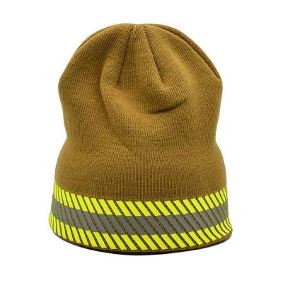 China OEM Strick-Beanie-Hüte 58cm Hut Umfang Acryl Warmwinter-Hüte zu verkaufen