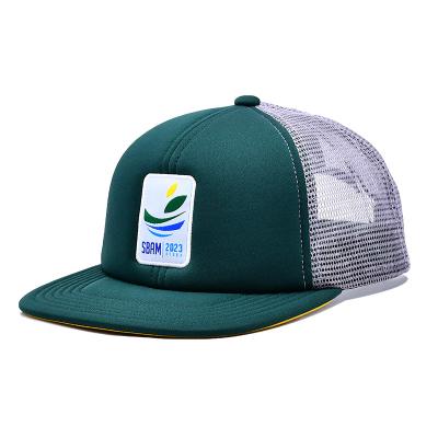 China Topa de camionero de marcas deportivas con logotipo bordado Topa de béisbol Snapback personalizada en venta