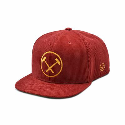 China Männer Frauen Personalisierte Stickerei Logo Snapback Kappe, Hip Hop Flat Bill Snapback Kappe zu verkaufen