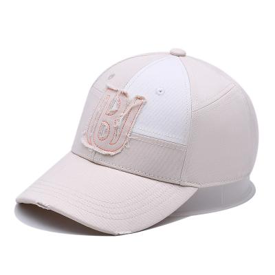 China Custom Full Seasons Baseball Cap Factory White Baseball Cap With Detailed Craftsmanship for sale