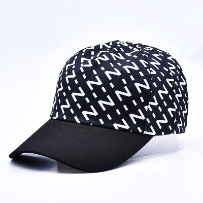 China Custom Men Baseball Cap Closed Back Women All Over Logo Baseball Hat Sport Cap Gorras for sale