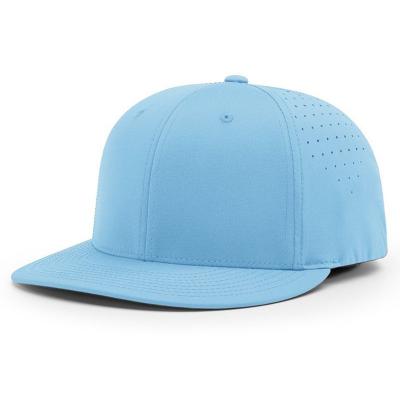 China Custom Brand Styles Laser Paforated Mesh Hats 6 Panel Blank Gorras Sports Baseball Caps Premium Hip Hop Hat for sale