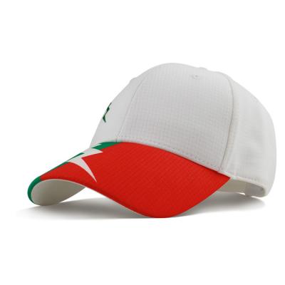 China casquillos llenos de los sombreros del deporte del golf del casquillo de la gorra de béisbol del algodón del sorteo el cap100% en venta