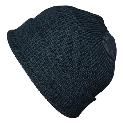 China De stevige Kleur Unisex- breit Beanie-Gepast de Wolmateriaal van de Hoedenlente de Winter Te koop