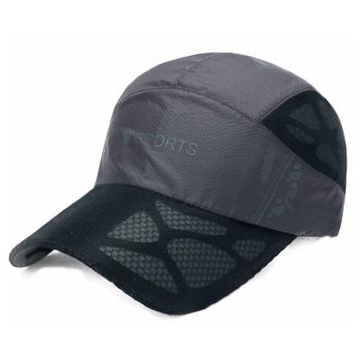 Cina Cappuccio di sport di Dryfit stampato chiarore respirabile del cappello del campeggiatore del pannello della rete 5 impermeabile in vendita