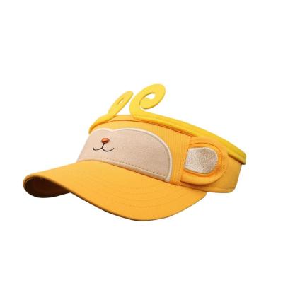 Cina Cappello animale del Topee di estate dei bambini di Sun della visiera della scimmia variopinta gialla del cappuccio per i bambini in vendita