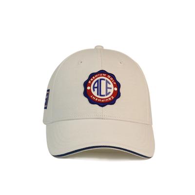 Chine Le blanc fait sur commande a imprimé les casquettes de baseball/le coton en caoutchouc de correction du chapeau base-ball de Gorras 3D à vendre