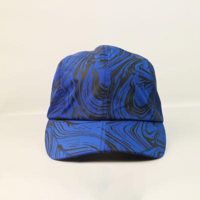 中国 OEM/ODM sublimation pattern Breathable 100% polyester Running Hats Dry Fit Sport golf caps 販売のため