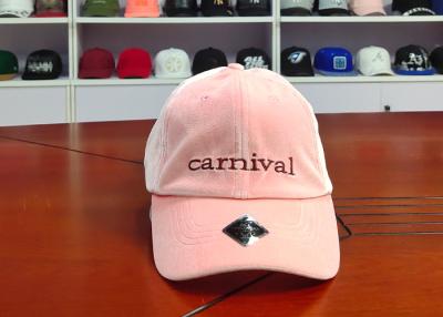 China Adult Satin Baseball Cap Soft Embroidered Logo Metal Buckle Unstructured Baseball Hats for sale