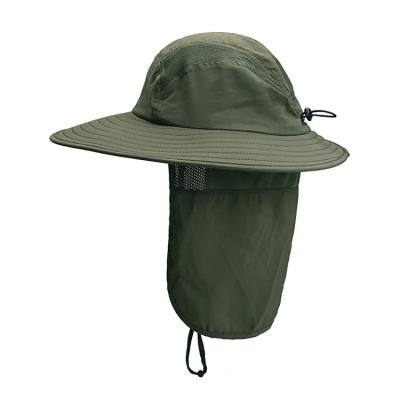 China Male Anti UV Fisherman Bucket Hat For Hot Summer for sale