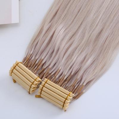 China Fast shipping 12 pure original natural hair women hair extension 12 cutical aligned remy hair extension 6d virgin hair good quality for sale