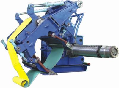 China Blue, Yellow Recoiler Machine for Galvanizing Line , Steel Industry and Steel Rolling for sale