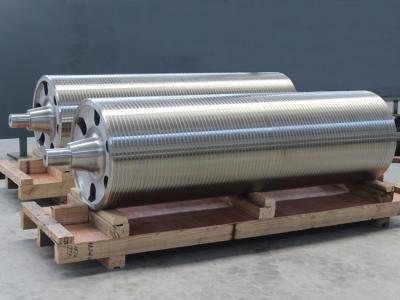 China Professional Φ600 Grooved Sink Roller for Continuous Galvanizing Line for sale