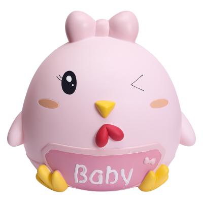 China As shown send students creative birthday gifts kids room decorations girls vitality chicken piggy bank for sale