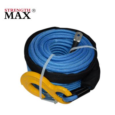 China SUV UTV ATV JINLI UHMWPE Abrasion Resistance Double Braided Winch Rope for sale