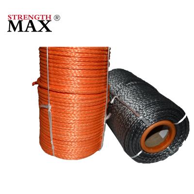 China JINLI UV Resistant High Strength 14mm UHMWPE Braided Power Transmission Rope for sale