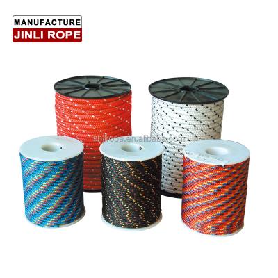 China Low Strength (JINLIROPE) Diamond Braid Rope Used in Hardware, Tools and Sports for sale