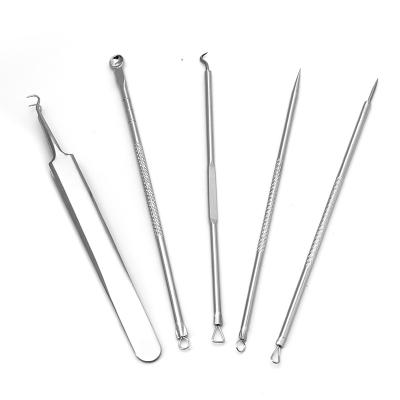 China Factory Wholesale High Quality Comfortable Skin Care Blackhead Needle 4pcs/5pcs Acne Remover Tool Kit for sale