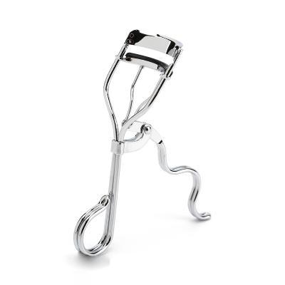 China Comfortable High Quality Makeup Eyelash Curlers Cosmetic Eyelash Curler Factory Silver Steel Stain for sale